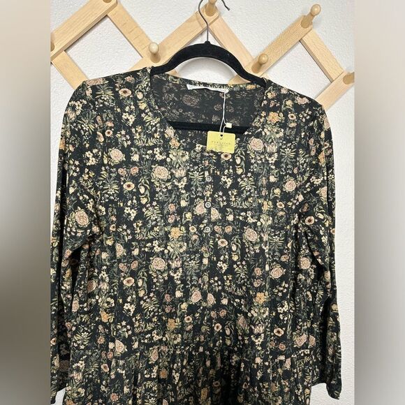 NWT Peruvian Connection Alpine Flower Tunic Sz S - Picture 6 of 9